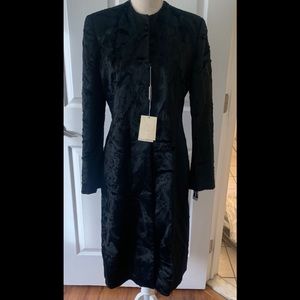 🖤EMPORIO ARMANI LONG FAUX FUR COAT🖤